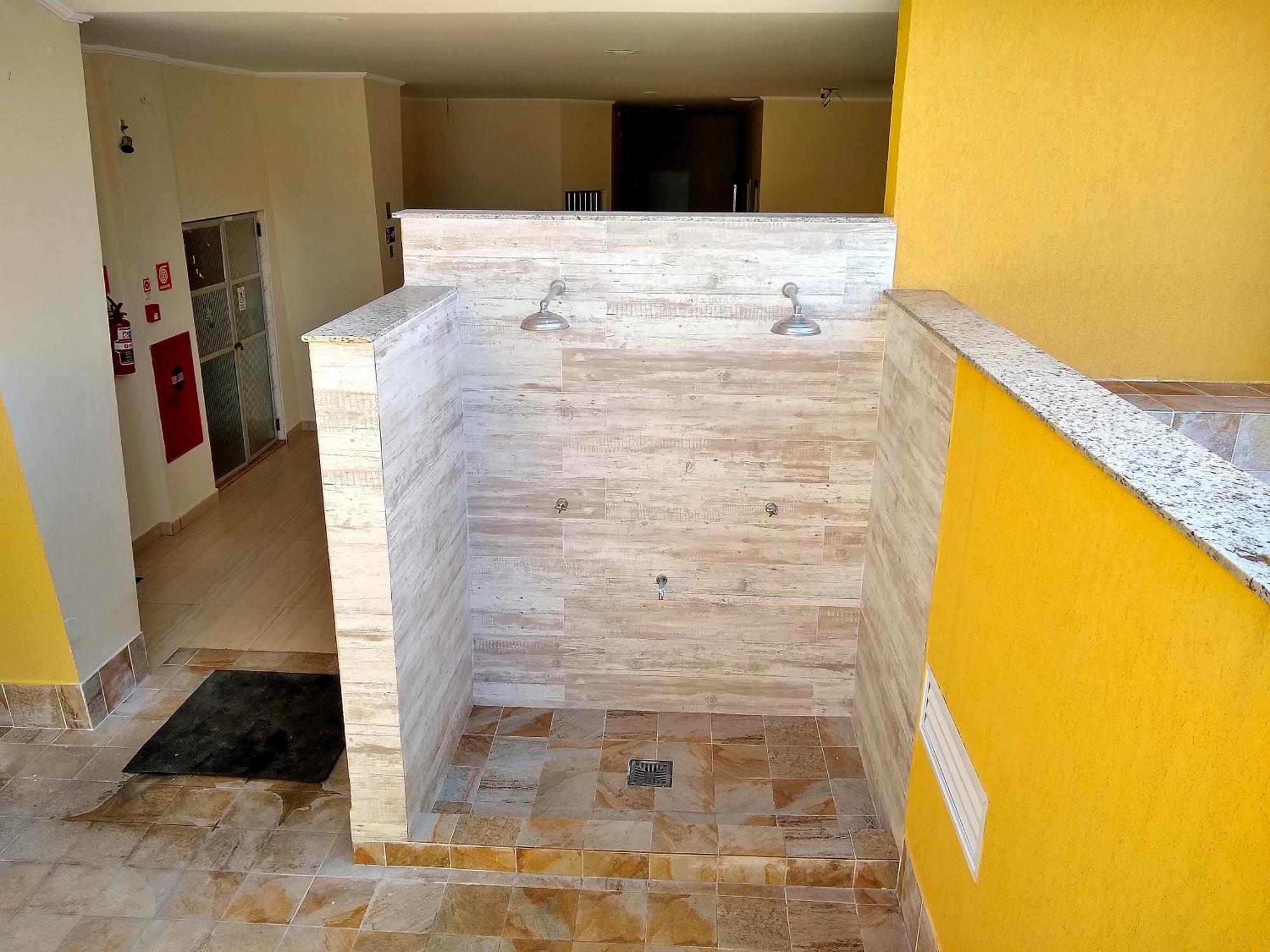 Flat Pitangueiras Boulevard Center Guaruja Bagian luar foto