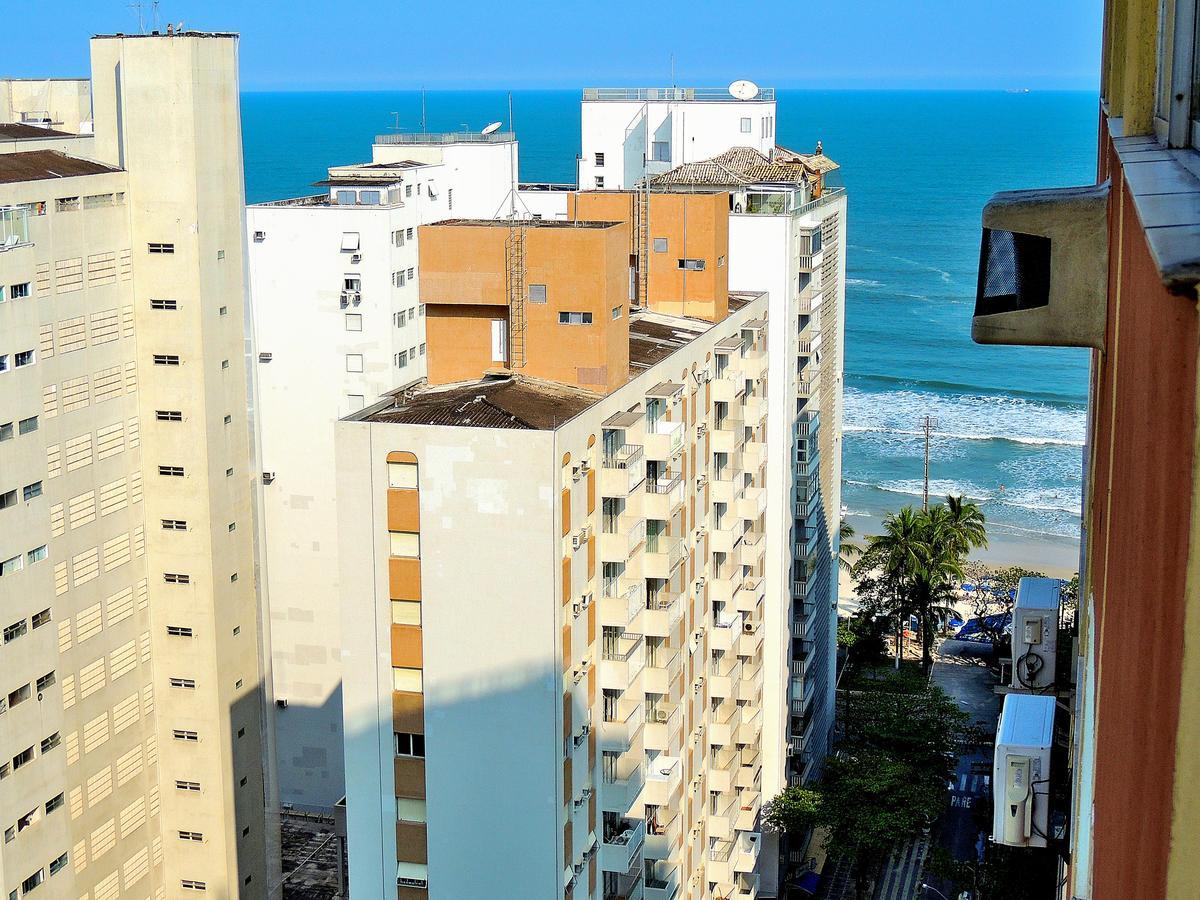 Flat Pitangueiras Boulevard Center Guaruja Bagian luar foto