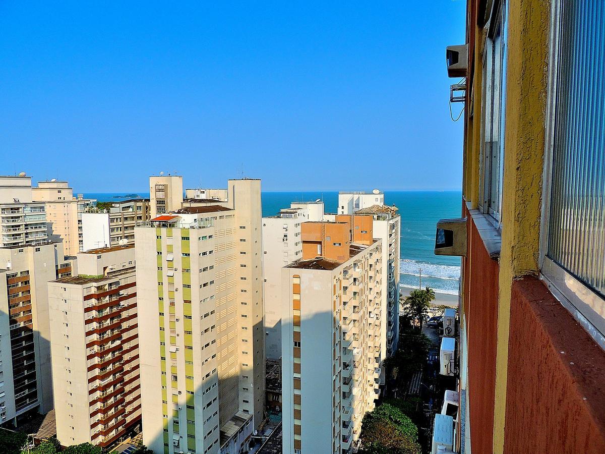 Flat Pitangueiras Boulevard Center Guaruja Bagian luar foto